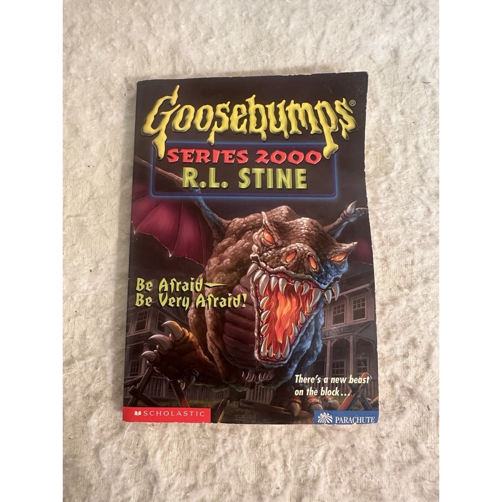 R.L. Stine Goosebumps Series 2000 Be Afraid-Be Very Afraid #20. 1st Edition